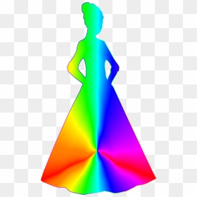 Princess Silhouette Spectrum - Portable Network Graphics, HD Png Download - spectrum png