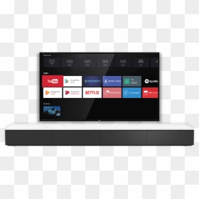 Netflix, HD Png Download - wall led tv png