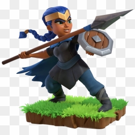 Clash Of Clans Royal Champion, HD Png Download - archer queen png