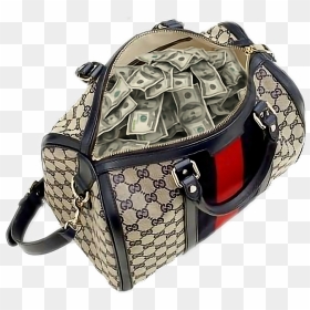 Handbag Money Gucci Chanel Bag Png File Hd Clipart - Transparent Background Money Bags Png, Png Download - bag png images