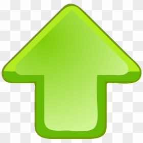 Green Arrow Up Icon, HD Png Download - up arrow image png