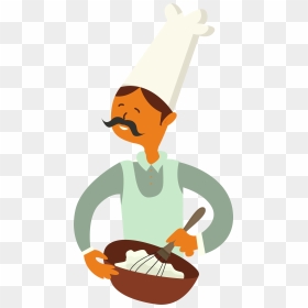 Illustration, HD Png Download - chef cooking clipart png