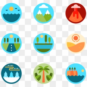 Ai Vector Mountain - Icon, HD Png Download - hike icon png
