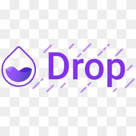 Drop Logo - Circle, HD Png Download - color drop png