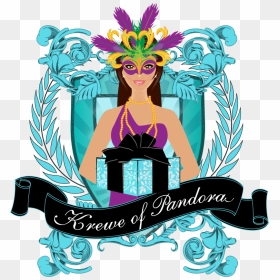 Transparent Greek Gods Clipart - Krewe Of Pandora Logo, HD Png Download - gods png images