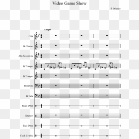 Kirby"s Dreamland On Flute , Png Download - Sorairo Days Saxophone Sheet Music, Transparent Png - flute png images