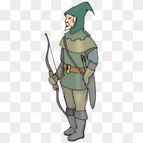 Fantasy Archer Man Free Photo - Robin Hood, HD Png Download - archer queen png