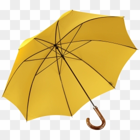 Transparent Umbrella Yellow - Yellow Umbrella Transparent, HD Png Download - umbrella png images
