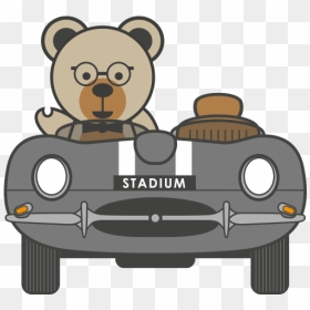 Stadium Jack Car - Cartoon, HD Png Download - ambassador car png