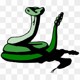 Green Snakes Clipart Transparent, HD Png Download - green snake png