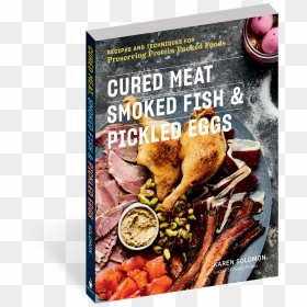 Cured Meat, Smoked Fish & Pickled Eggs, HD Png Download - fish meat png