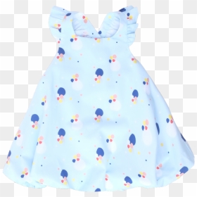 Baby Blue Confetti Dress , Png Download - Pattern, Transparent Png - baby dress png