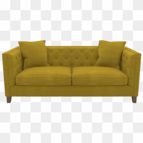 Yellow Sofa Png Free Photo - Transparent Background Yellow Sofa Png, Png Download - sofa png images