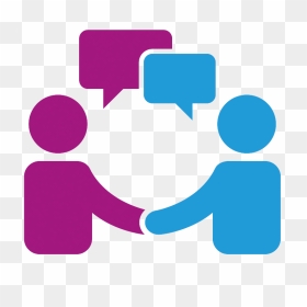 Customer Relationship Management Icon Png , Png Download - Two People Talking Icon, Transparent Png - feedback images png