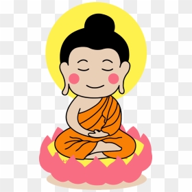 Buddha Facial Expression Cartoon Vesak Png Hd - Happy Vesak Day Draw, Transparent Png - cartoon png hd