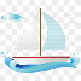 Yacht Ship Clipart - Illustration, HD Png Download - yacht clipart png