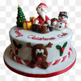 Transparent Christmas Cake Png, Png Download - christmas cake png
