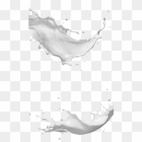 Sketch, HD Png Download - milk drop png