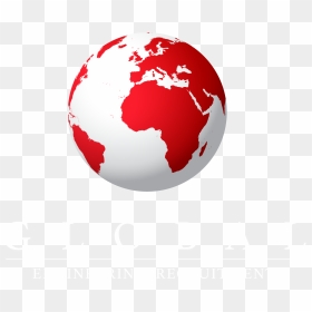 Global Engineering Recruitment Ltd - Red Globe Logo Png, Transparent Png - globe hd png