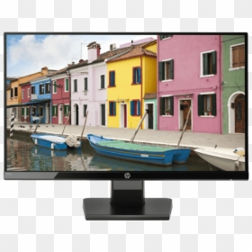 Hp 22w 21.5 Inch Led Monitor, HD Png Download - wall led tv png