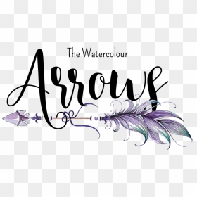 Boho Arrow Logo, HD Png Download - text png for photoshop