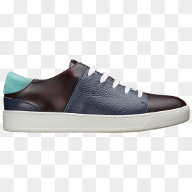 Sneakers With Leather Details - Suede, HD Png Download - formal shoes png