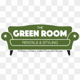 Green Room-sofa - Photocinerent, HD Png Download - sofa png images