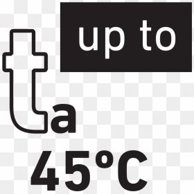 Nominal Maximum Temperature Of Environment 45 °c - Temperature, HD Png Download - white innova png
