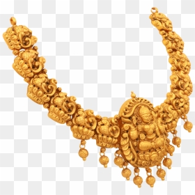 Antique Mahalakshmi Vintage Necklace - Antique Mahalakshmi Gold Necklace, HD Png Download - mahalakshmi png