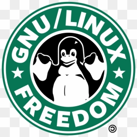 Gnu/linux Tux Coffee Logo Clipart Png , Png Download - Linux Coffee, Transparent Png - om clipart png