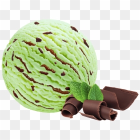 Choco Mint Ice Cream Png, Transparent Png - ice cream png hd