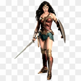 Wonder Woman Png Hd - Gal Gadot Wonder Woman Sword, Transparent Png - cartoon png hd