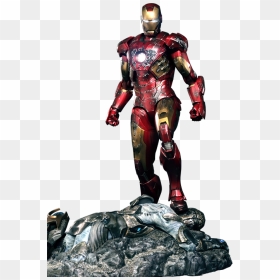 Hot Toys Iron Man Mark Lxxxv Battle Damaged, HD Png Download - iron man png hd