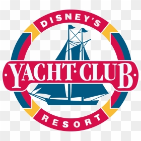 Disney's Yacht And Beach Club Resort Logo, HD Png Download - yacht clipart png