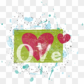 Graphic Design, HD Png Download - love background design png