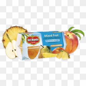 No Sugar Added, Fruit Cup® Snacks - Delmonte Fruit Cup, HD Png Download - mix fruit png
