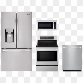 Appliances Packages, HD Png Download - lg refrigerator png