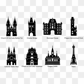 Euclidean Png Download - Praga Vector, Transparent Png - castle icon png
