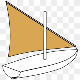 Fast Sailboat Clipart Creative Commons Jpg Library - Lateen Sail, HD Png Download - yacht clipart png