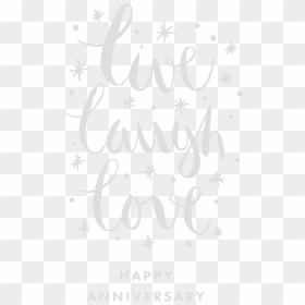 Calligraphy, HD Png Download - happy anniversary text png