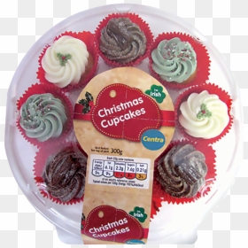 Transparent Cupcake With Candle Png - Cupcake, Png Download - christmas cake png