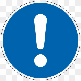 Danger Oven Repair - Blue Exclamation Mark Icon, HD Png Download - lg refrigerator png