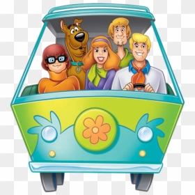 Scooby Doo Gang Png - Mystery Machine Scooby Doo, Transparent Png - mystery machine png