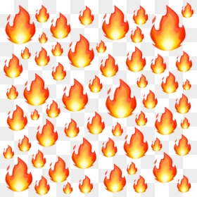 Fire Emoji Background, HD Png Download - emoji whatsapp corazones png