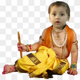 Baby Krishna Dress Wear Baby , Png Download - Sridevi Theater, Transparent Png - baby dress png