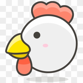 Chicken Emoji Clipart - Chicken Icon Png Clipart, Transparent Png - chicken emoji png