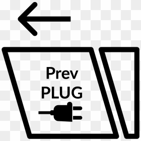 Icon , Png Download - Sign, Transparent Png - plug icon png