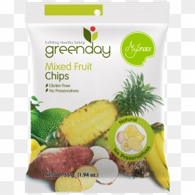 Greenday Chips, HD Png Download - mix fruit png