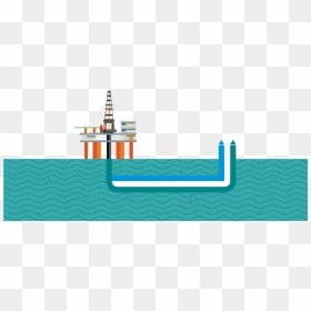 Raw Oil, Gas & Water Comes Up Mixed Up - Illustration, HD Png Download - raw png
