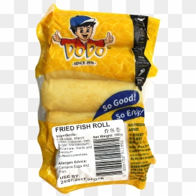 Fried Fish Roll - Bread, HD Png Download - fish meat png